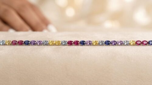 French Riviera argent & Moissanites
