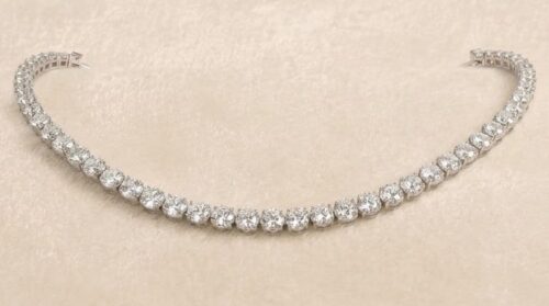 French Riviera argent & Moissanites